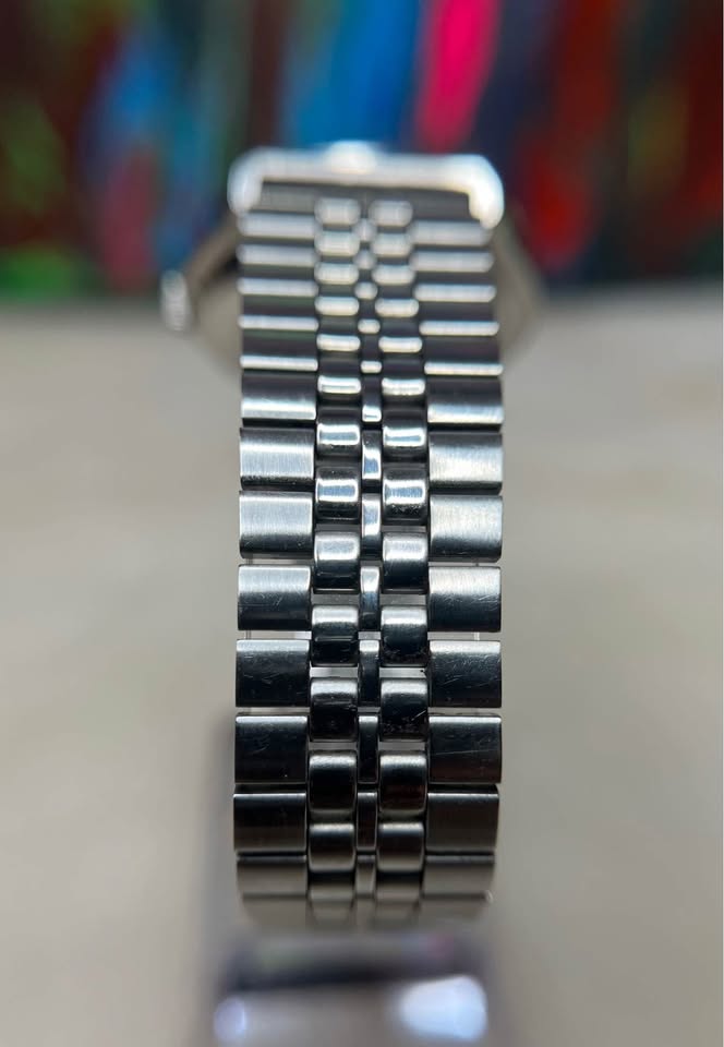 1970s Seiko QZ Blue Sunburst Dial Ref: 0920-8020