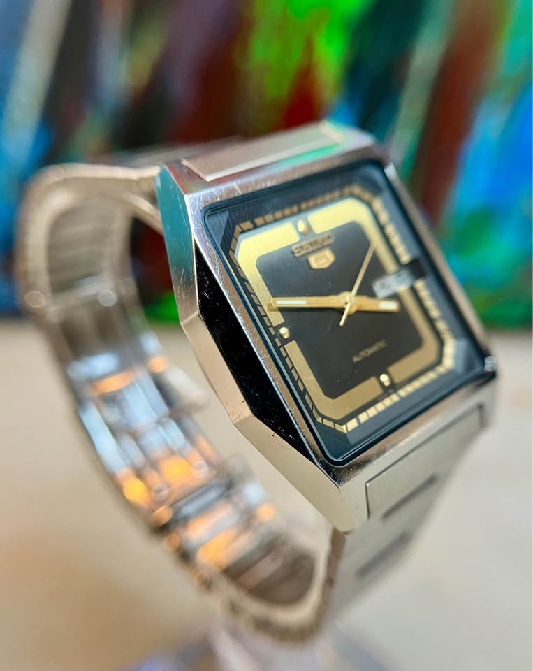 Vintage Seiko 5 TV Dial 37mm