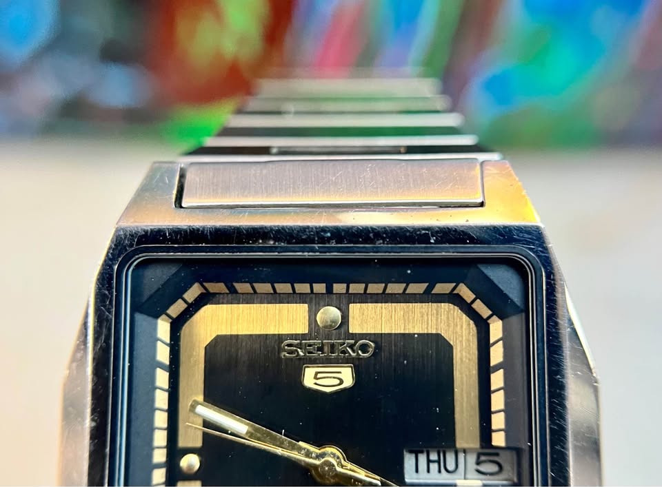 Vintage Seiko 5 TV Dial 37mm