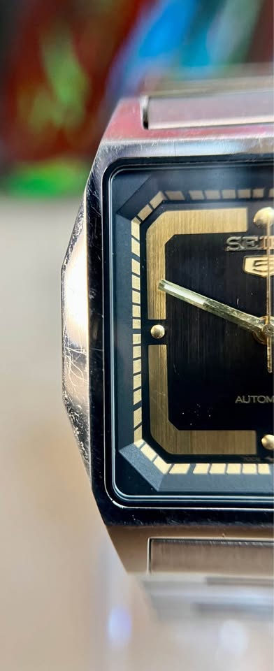 Vintage Seiko 5 TV Dial 37mm