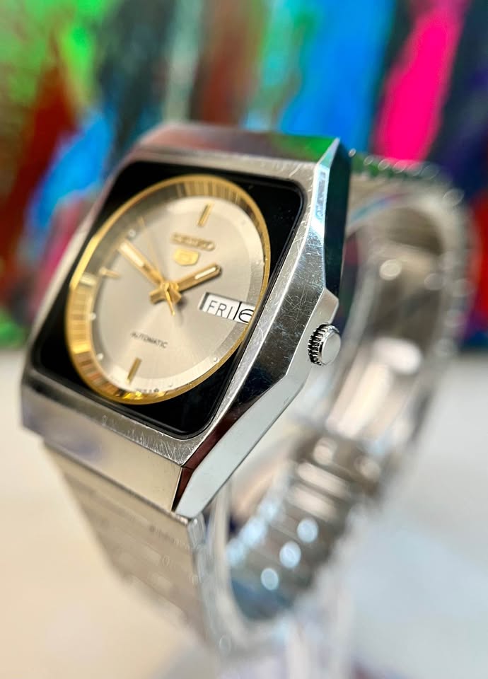 Vintage TV Dial Seiko 5 Automatic