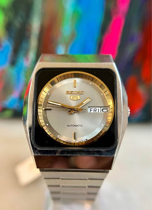 Vintage TV Dial Seiko 5 Automatic