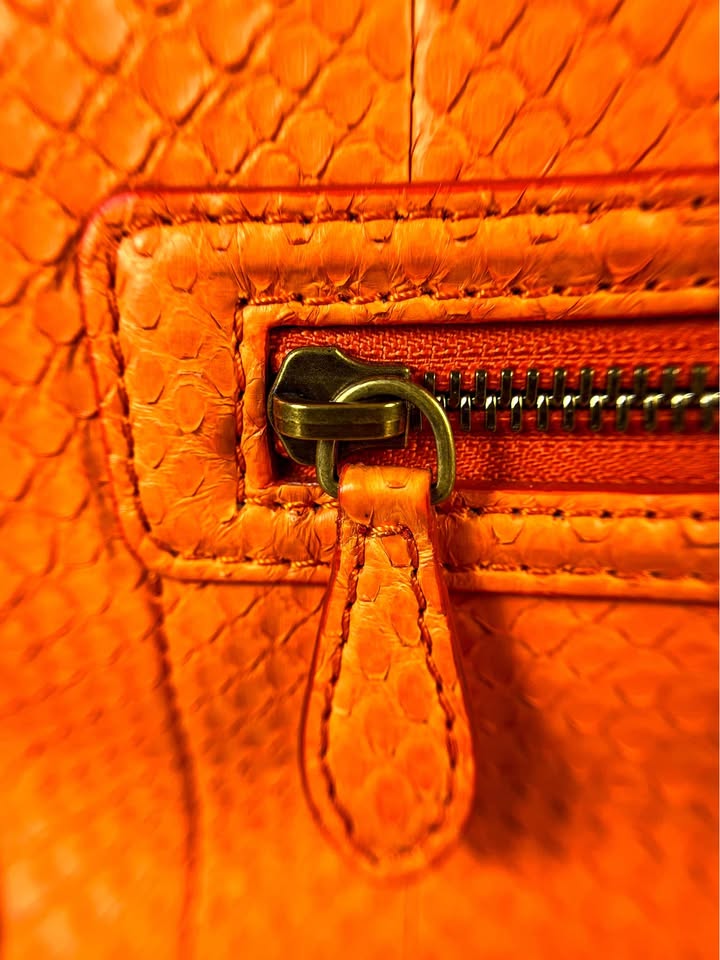 Céline Python Micro Luggage Tote