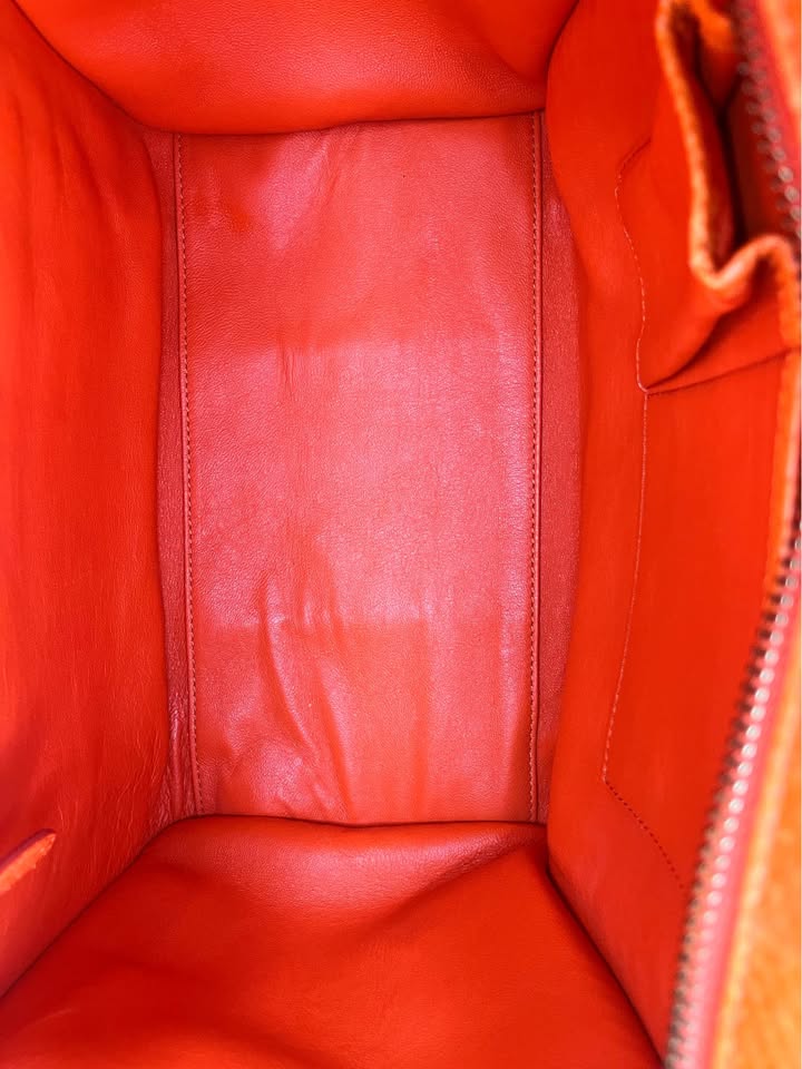 Céline Python Micro Luggage Tote