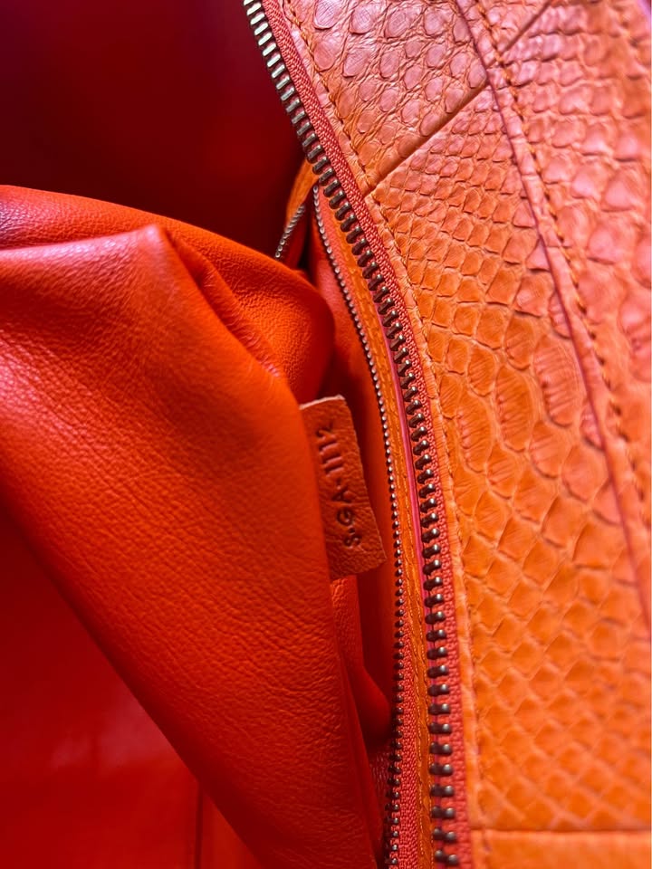Céline Python Micro Luggage Tote